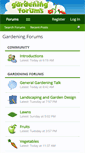 Mobile Screenshot of gardening-forums.com